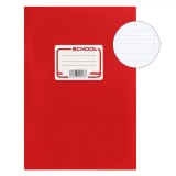 Caiet Dictando A5, 60 File, Coperta Roșie