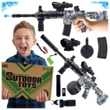 PUȘCĂ AUTOMATĂ CU BILE DE GEL MARI, SIGURĂ, Plastic, Skleplolki