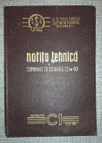 Notita tehnica a combinei de Cereale C1 tip 60