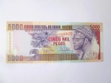 Cumpara ieftin Rară! Republica Guineea-Bissau 5000 Pesos 1993 UNC,bancnota din imagini la cel mai mic preț