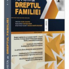 Revista de Dreptul Familiei nr.2/2022