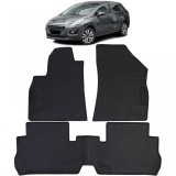 Set Premium de Covorase din Cauciuc Negru pentru Peugeot 3008 09-16 Performance AutoTuning