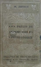 Precis de chimie / Compendiu de chimie - 1920 - M. Arthus (AF119)
