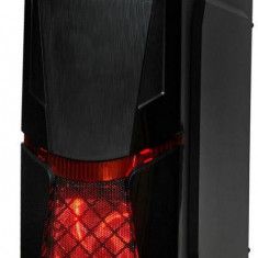 Carcasa I-BOX Orcus X14, MidTower, Iluminare LED Rosu (Negru)