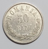 Rom&acirc;nia, 50 Bani 1876.