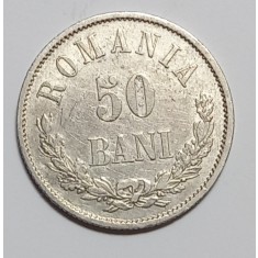 Rom&acirc;nia, 50 Bani 1876.