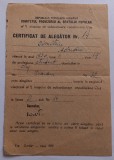Certificat de alegator, Cluj