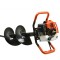 Foreza de păm&acirc;nt cu 3 burghie + adaptor 50cm, Geko G84020