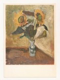 FA89 -Carte Postala- RUSIA - State Hermitage Museum, Henri Matisse - Sunflowers in a Vase, necirculata, Fotografie