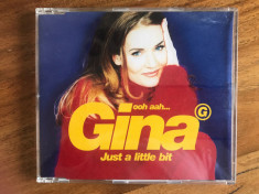 Gina G - Ooh Aah...Just A Little Bit (EuroHouse CD Maxi Single Comanda min100lei foto