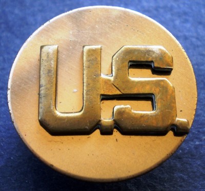 M.177 USA SUA INSEMN MILITAR US U.S. ARMY LAPEL COLLAR DISK foto