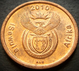 Cumpara ieftin Moneda 5 CENTI - AFRICA de SUD, anul 2010 * cod 4699 = ISEWULA AFRIKA