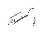Ornament pasaj roata Bmw X5 (G05/F95), 11.2018-, montare fata, stanga, RapidAuto