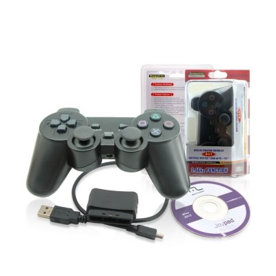 Controller wireless pc, joystick compatibil cu consola Playstation 2, 3, PS One, PS X foto