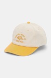 Rip Curl șapcă de baseball din bumbac culoarea portocaliu, cu imprimeu, 05SWHE