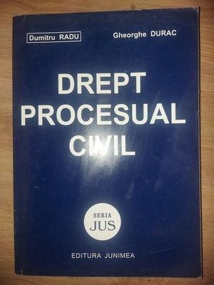 Drept procesual civil- Dumitru Radu, Gheorghe Durac foto