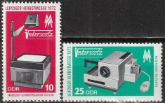 Serie completă timbru DDR (neștampilat) - Mi: DD 1782-1783