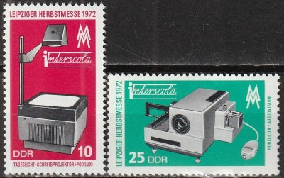 Serie completă timbru DDR (neștampilat) - Mi: DD 1782-1783 foto
