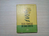 PLANTE MEDICINALE DIN FLORA SPONTANA - C. Constantinescu -1973, 333p cu XVI pl