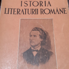 ISTORIA LITERATURII ROMANE G . CALINESCU 1946