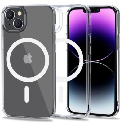 Husa pentru iPhone 14 - Techsuit MagSafe Pro - Transparent foto