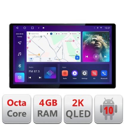 Navigatie dedicata Mercedes ML GL N-213 Edonav ecran 13&quot; 2K 8 si 128 Android Waze USB Navigatie 4G 360 Toslink Youtube Radio KIT-2 CarStore Technology
