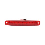 Lampa laterala LED rosie 12-24V cu 9 LED-uri Breckner FR0176