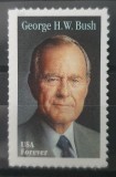 Statele Unite, SUA 2019, personalitati, presedinti SUA, George H.W. Bush, adeziv, serie completa MNH