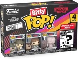 Cumpara ieftin Set 4 figurine - Pop! Bitty - Stranger Things: Hopper, Joyce, Demogorgon + Mistery Pop! | Funko