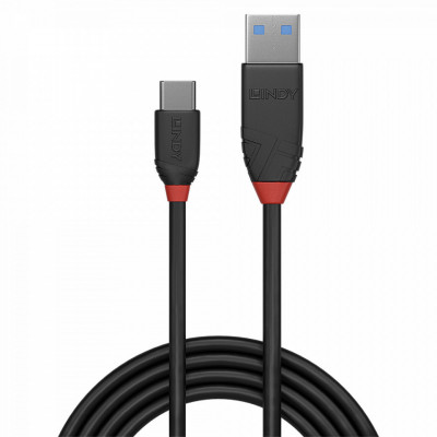 Cablu Lindy 1m USB 3.2 Type A la C 10Gbp foto