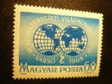 Serie 1 valoare Ungaria 1965 - Congres Varsovia