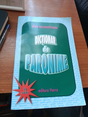 Dictionar de paronime foto