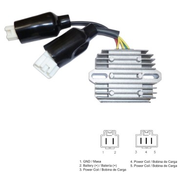 DZE Regulator Tensiune Honda CBR 600RR 1000RR DZE02444 releu incarcare foto