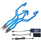 Kit lumini banda LED casca 4buc. Cod: JUQ02, Universal, Oem
