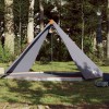 VidaXL Cort de familie Tipi pentru 8 persoane gri impermeabil