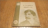 A. VLAHUTA si Epoca sa - CEZAR PETRESCU - Editura de Stat pentru Literatura si Arta, 1954, 44 p.
