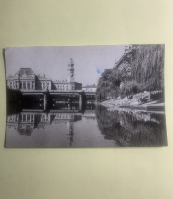 Carte poștală Oradea-pod peste Cris RPR foto