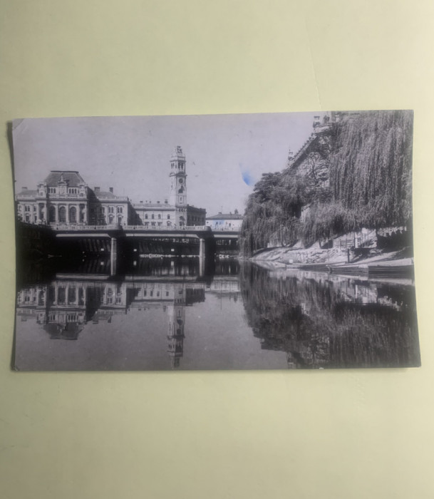 Carte poștală Oradea-pod peste Cris RPR