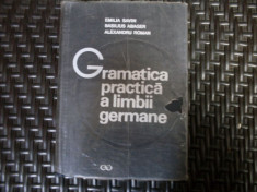 Gramatica Practica A Limbii Germane - Emilia Savin, Basilius Abager, Alexandru Roman ,550678 foto