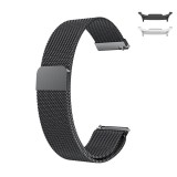 Curea Milanese Slim Fit compatibila Samsung Galaxy Watch8 44mm, Negru