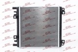Radiator Toyota Tundra 21-, motor: 3.4 V6 Turbo, radiator temperatura joasa; partea stanga, 290x306x48, SRLine, Aluminiu/ Plastic brazat, 1655070050