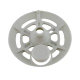 Rozeta pentru fixare izolatie &Oslash; 55mm, 100 bucati alb / 226.31.11