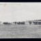 CAMP DE EXERCITII LA SISSONNE , CAVALERISTI FACAND MANEVRE CU TUNURILE , CARTE POSTALA ILUSTRATA , MONOCROMA, DATATA 1916
