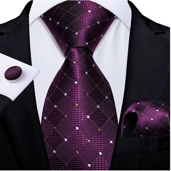 Set cravata + batista + butoni - matase 100% - model 523 | arhiva Okazii.ro