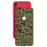 Cumpara ieftin Set Folii Skin Acoperire 360 Compatibile cu Apple iPhone SE (2020) (Set 2) - ApcGsm Wraps Camo Green, Silicon, Oem