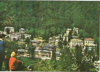 carte postala-SLANIC MOLDOVA-vedere foto