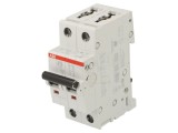 &Icirc;ntrerupător de supracurent 20A 2P 6kA 230/400VAC
