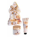 Set crema maini, crema picioare, cadou Craciun cm 14 x 5 x 22 H, 30 ml, 60 ml