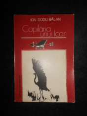 Ion Dodu Balan - Copilaria unui Icar (1976, ilustratii de Damian Petrescu) foto