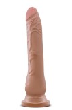 Dildo Roberto Au Naturel Sensa Feel TPE Dubla Densitate, Maro, 24.1 cm